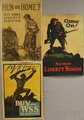 Three WWI Lithograph Posters