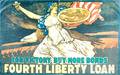US For Victory Buy More Bonds  Fourth Liberty Loan WWI Lithograph Poster