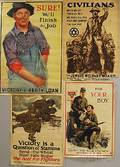 Four WWI Lithograph Posters