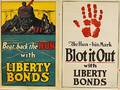 Two Liberty Bond WWI Lithograph Posters