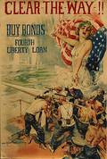 Howard Chandler Christy Clear The Way WWI Lithograph Poster