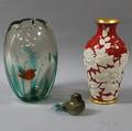 Two Vases and a Paperweight
