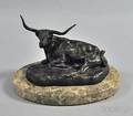 After Charles Marion Russell American 18641926 Texas Longhorn