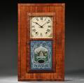Mahogany Ogee Clock