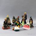 Eight Royal Doulton Character Figures
