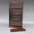 GlobeWernicke Mahogany Fourstack Bookcase