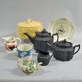 Nine English Pottery Items