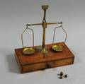 Brass Double Balance Scale