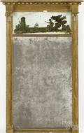 Federal giltwood mirror