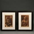 Two Framed Edward Curtis Photogravures
