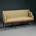 George III Mahogany Settee