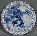 Royal Bonn Delft Blue and White Charger
