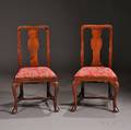 Six Queen Annestyle Mahogany Side Chairs