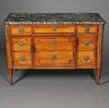 Louis XVI Marbletop Kingwoodveneered Commode