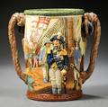 Royal Doulton Commemorative Lord Nelson Loving Cup