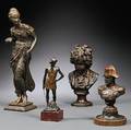 Four Bronze Figures