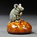 Doulton George Tinworth Designed Stoneware Mouse