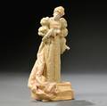 Doulton Burslem Vellum Figure of Ellen Terry as Queen Catherine