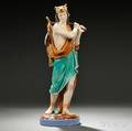 Royal Worcester Majolica Figure of a Hunter