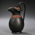 Wedgwood Black Basalt Water Pitcher and Cover