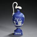 Wedgwood Dark Blue Jasper Dip Oenochoe Ewer