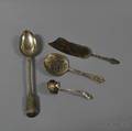 Four Sterling Silver Flatware Serving Items