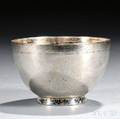 Indian Silver Footed Bowl