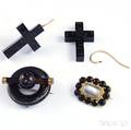 Small Group of Victorian Mourning Jewelry