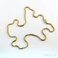 18kt Gold Boxlink Chain Necklace