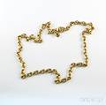 14kt Gold Marinertype Link Necklace