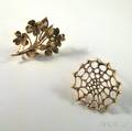 Two 14kt Gold Brooches