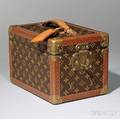 Louis Vuitton Leather and Brassmounted Coated Canvas Hardside Jewelry Travel Case