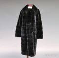 J Mendel Black Threequarterlength Mink Coat