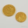 Two American Gold Coins