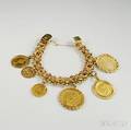 14kt Gold Charm Bracelet