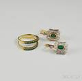 Small Group of Emerald Jewelry