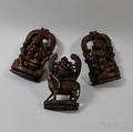 Three Indian Wood Carvings