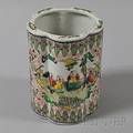 Famille Verte Brush Pot