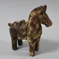 Archaicstyle Cast Metal Horse