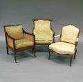 Three Continental Armchairs