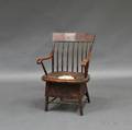 Paintdecorated Windsor Potty Chair