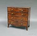 George III Mahogany Veneer Chest of Drawers