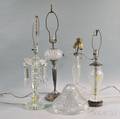 Four Glass Lamps