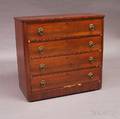 William IV Mahogany and Mahogany Veneer Chest of Drawers