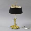 Brass Candlestick Lamp