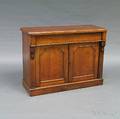 Victorian Carved Mahogany Veneer Server