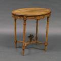 Louis XVIstyle Carved Oak Side Table