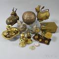 Group of Miscellaneous Decorative Metal Objects