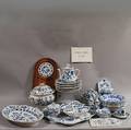 Approximately Ninetyone Pieces of Blue Onion Pattern Porcelain