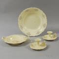 Four Creamware Items